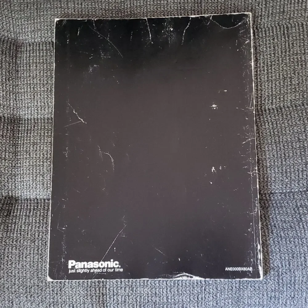 Vintage Panasonic - The Genius -  Microwave Oven Cookbook (1980s)